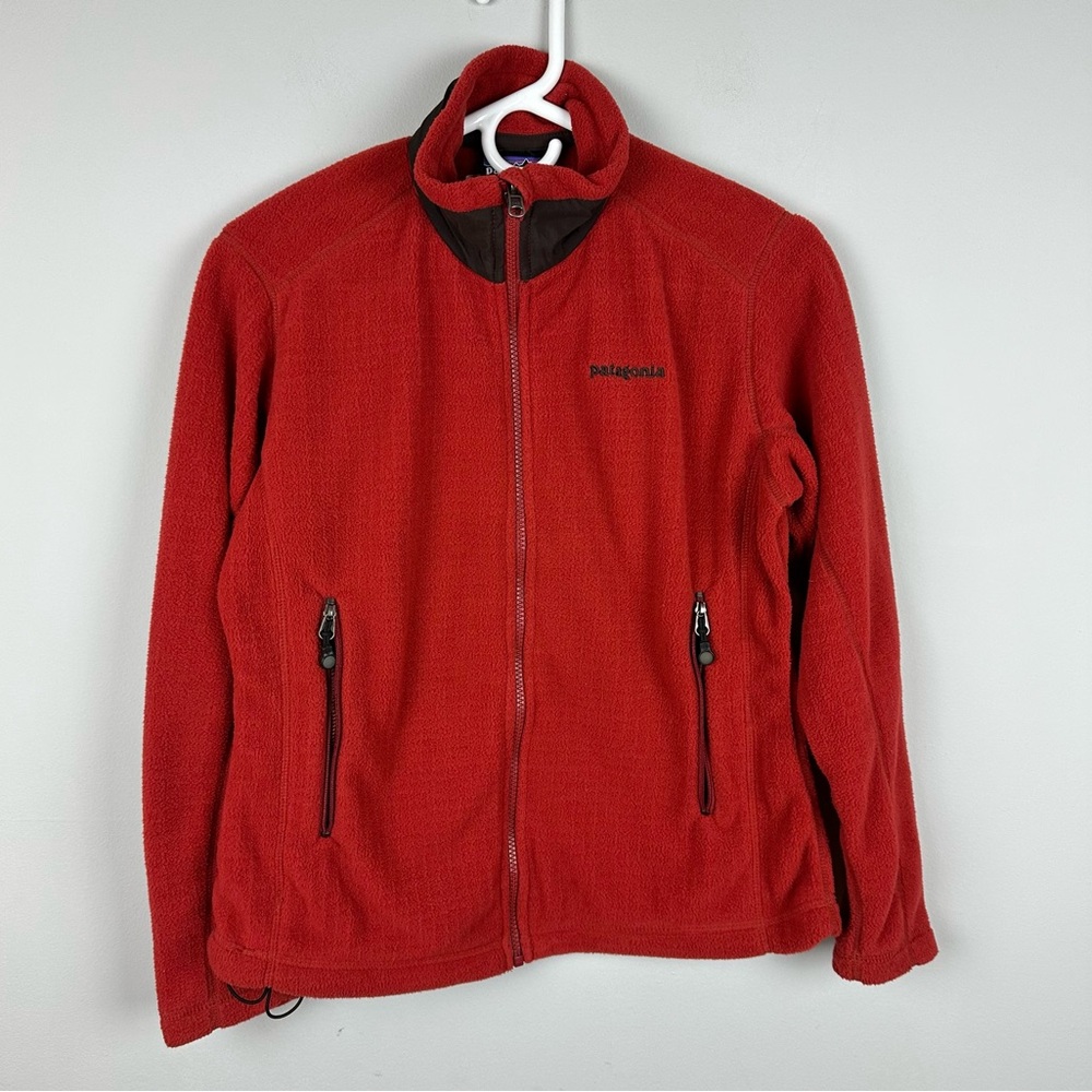 Patagonia R3 Radiant Fleece Jacket Chili Women's Full Zip size S